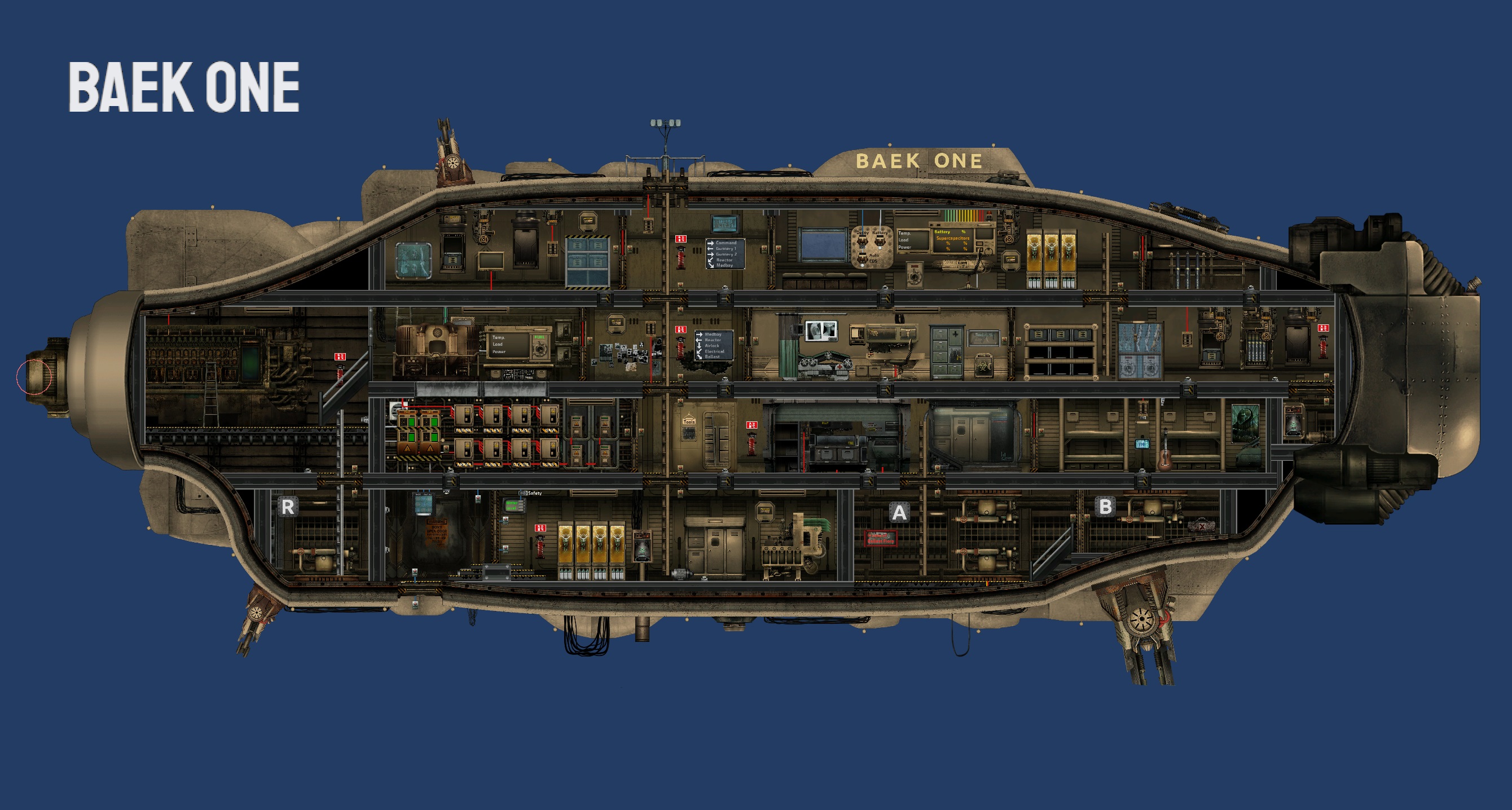 Baek One – Barotrauma Mod