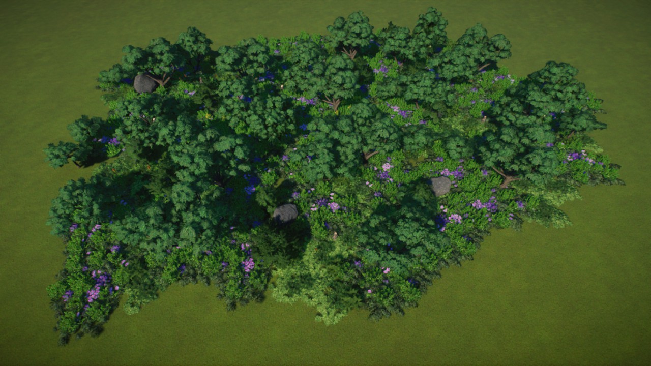 Large Forest Coverage 02 - Grassland / Temperate