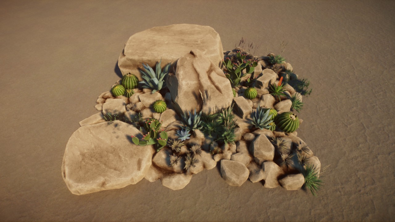 Large Coverage 03 - Desert Rocks