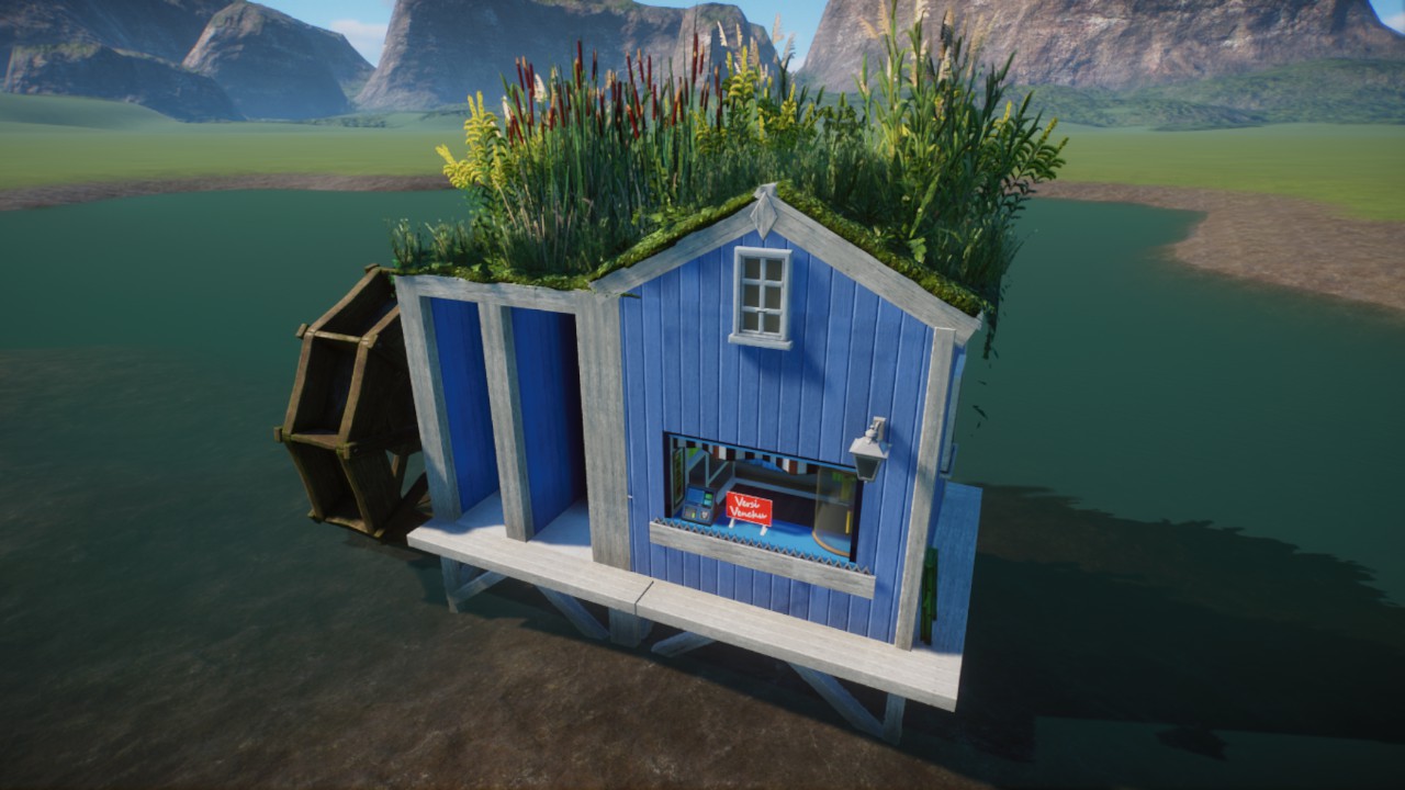 Compact Harbor Store + Toilet