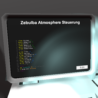 Zebulba Atmosphere Steuerung