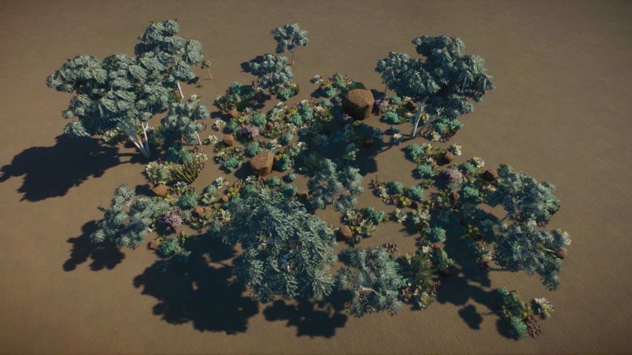 Large Forest Coverage 07 - Temperate / Grassland / Australia