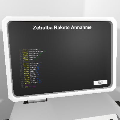 Zebulba Rakete Annahme