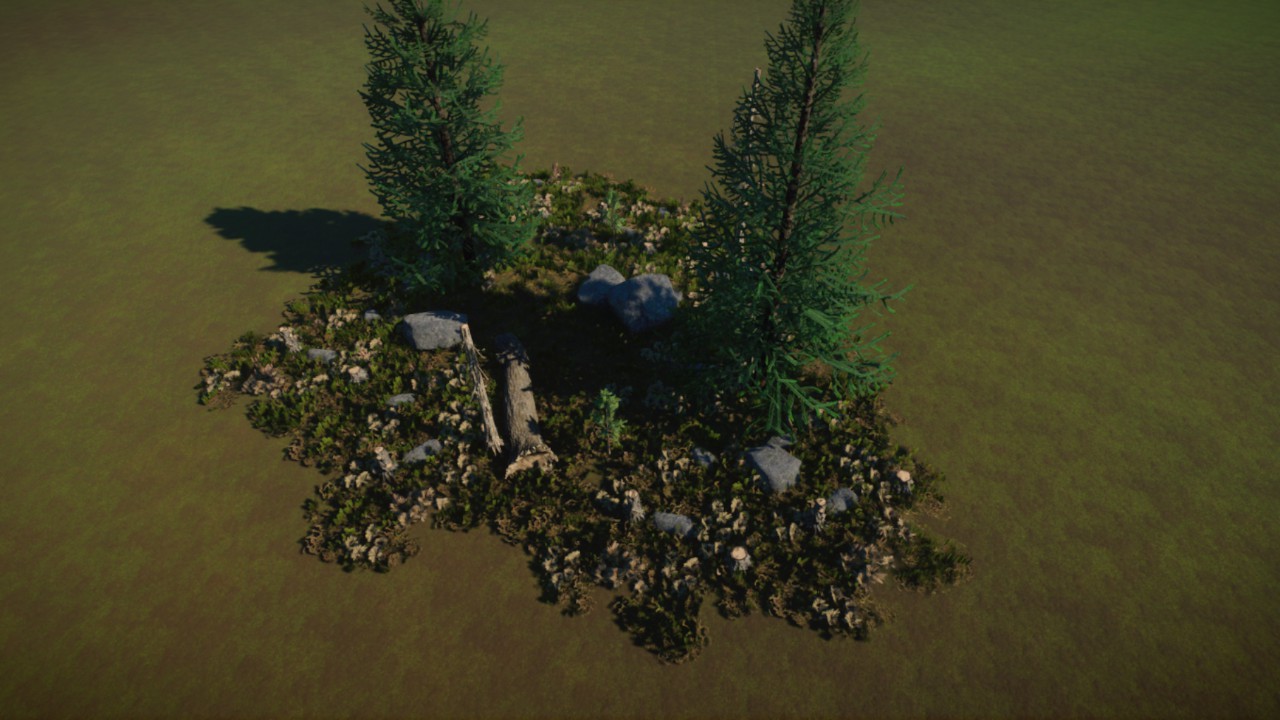 Large Grass Coverage 06 - Taiga / Boreal
