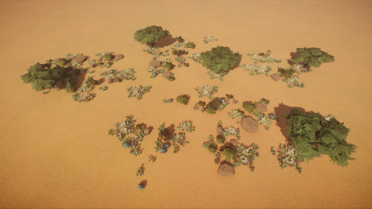 Large Forest Coverage 09 - Grassland / Savanna / Africa