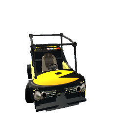 Pac Man Go Kart preview