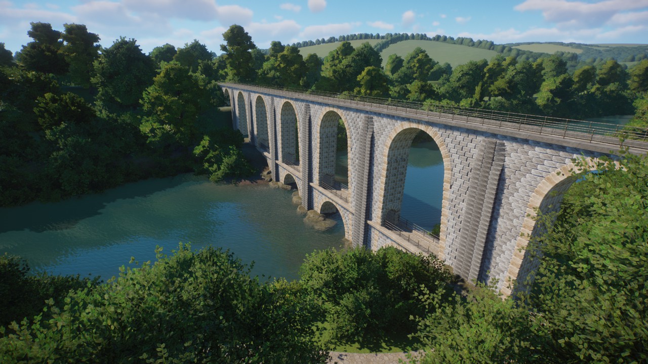 Viaduct : blank map
