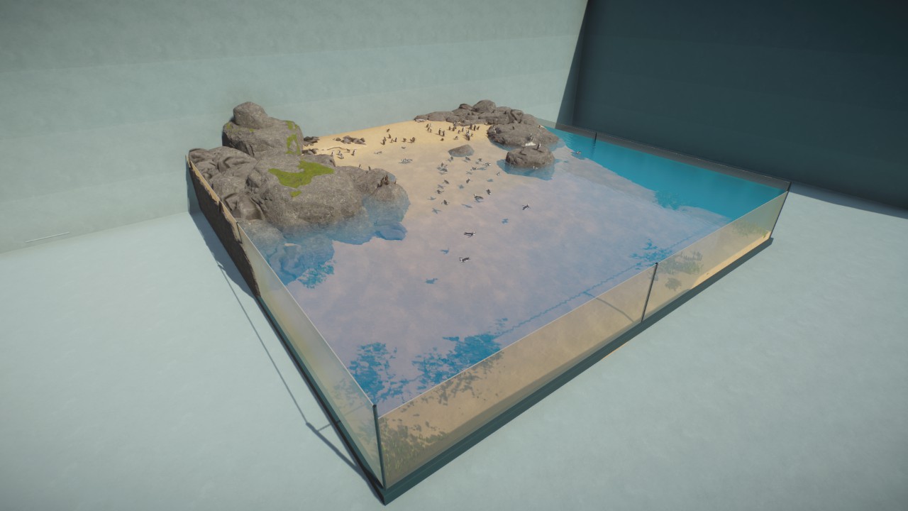 Diorama, South african coast