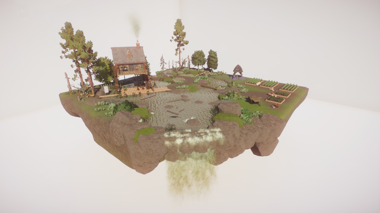 Survival Island Diorama by Adamup