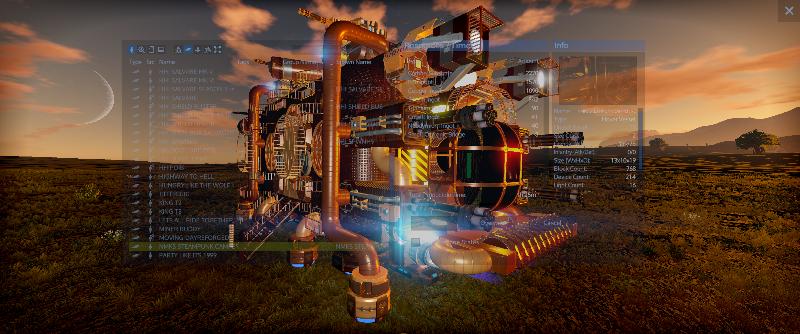 NMKS STEAMPUNK CAMPER RE- REFORGED EDEN UPDATED BLUEPRINT