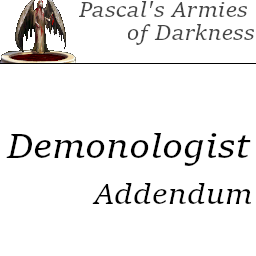 PAoD - Pascal's Addendum of Darkness [Demonologist]