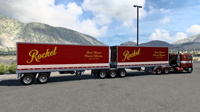 Rocket B Double for SCS Trailers