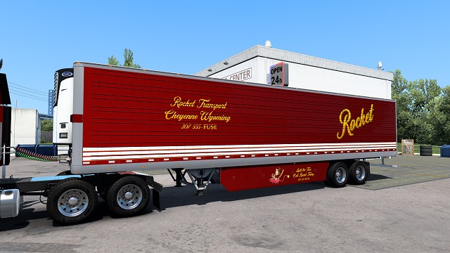 Rocket skin for SCS 45 and 48' Trailers