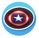 NZ Cap Shield Circle Rug