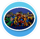 NZ Marvel Group Circle Rug