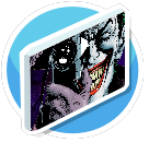 NZ Joker Killing Joke Canvas