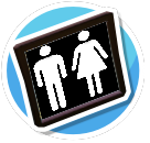 NZ Sign Restroom