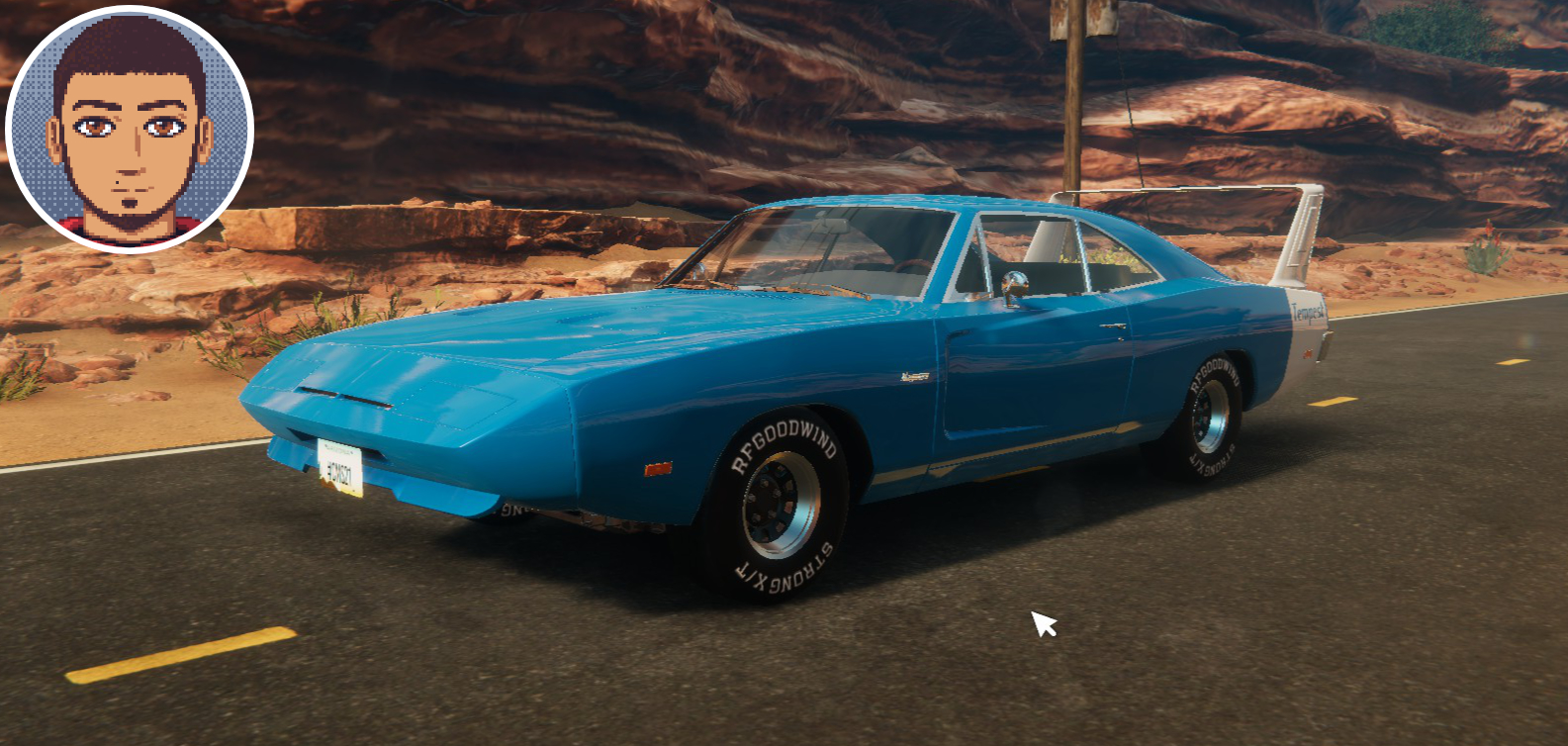 Tempest Daytona (white stripe)