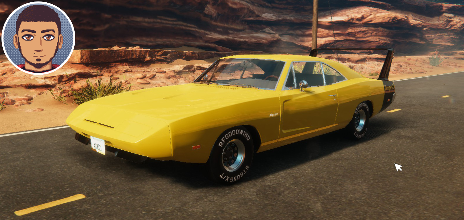 Tempest Daytona (black stripe and painted lip)