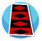NZ Red Black Diamond Long