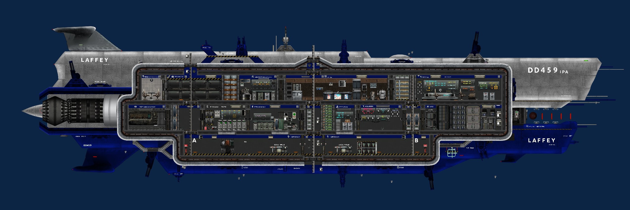 佛伦のEK厨房拉菲改 – Barotrauma Mod