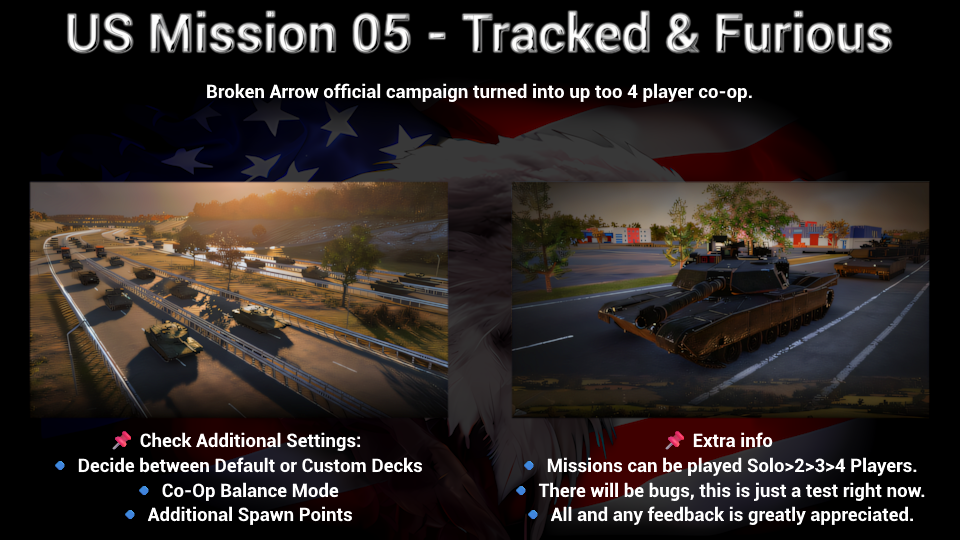 [Co-op Campaign] US Mission 05 - Tracked & Furious