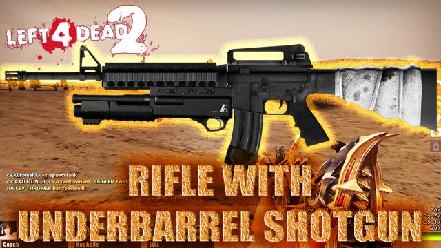 Rifle with Underbarrel Shotgun (Vscript) preview