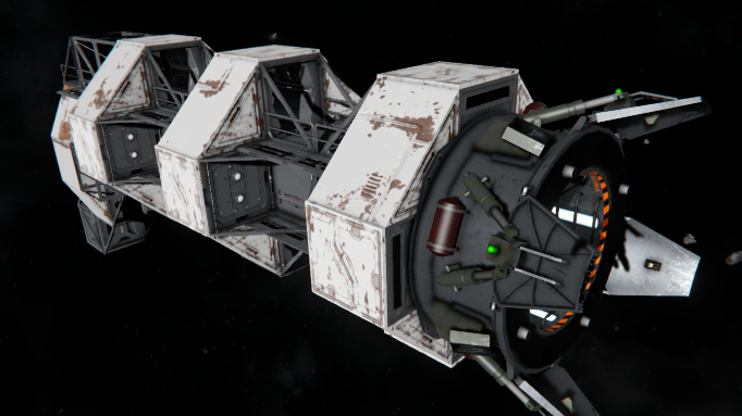 Station Module Docking Arm w/ Merge Only Darth Biomech Docking Ring