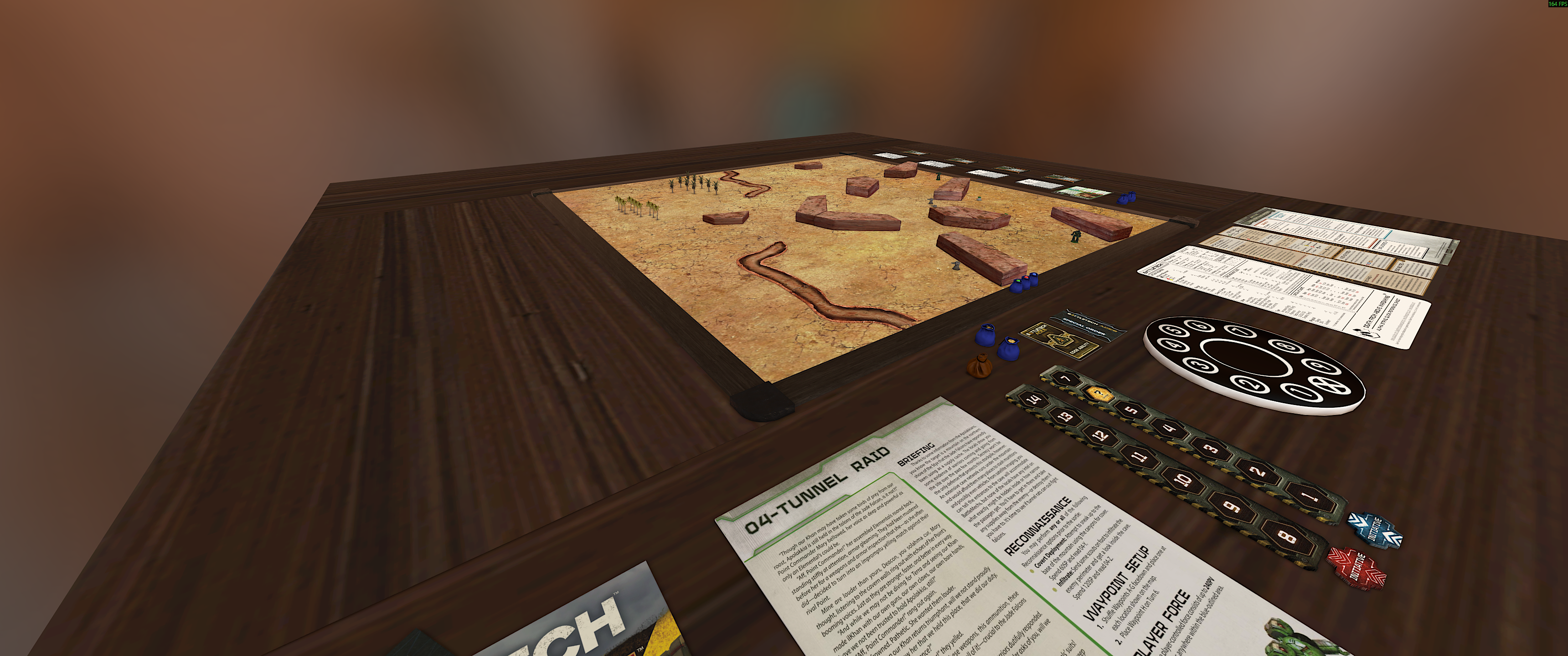 Battletech Aces Scouring Sands Campaign: Scenario 04 - Tunnel Raid