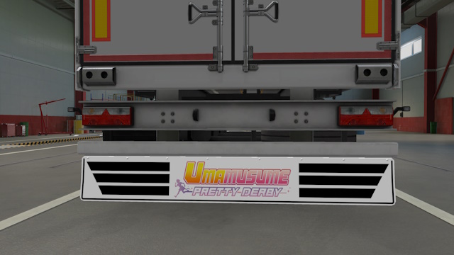Uma Musume: Pretty Derby Trailer Mudflaps