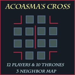 Acoasma's Cross - 2026 Tournament Map