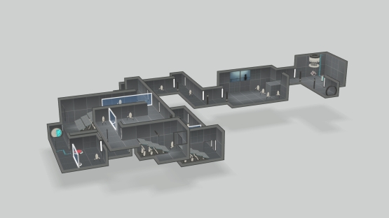 Chamber 02 - The Training Ground for Combat Androids.