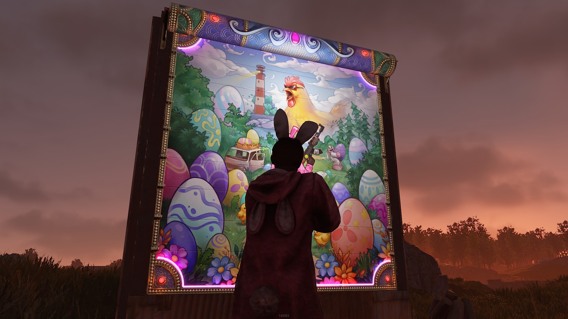 Easter Madness Garage Door thumbnail 5