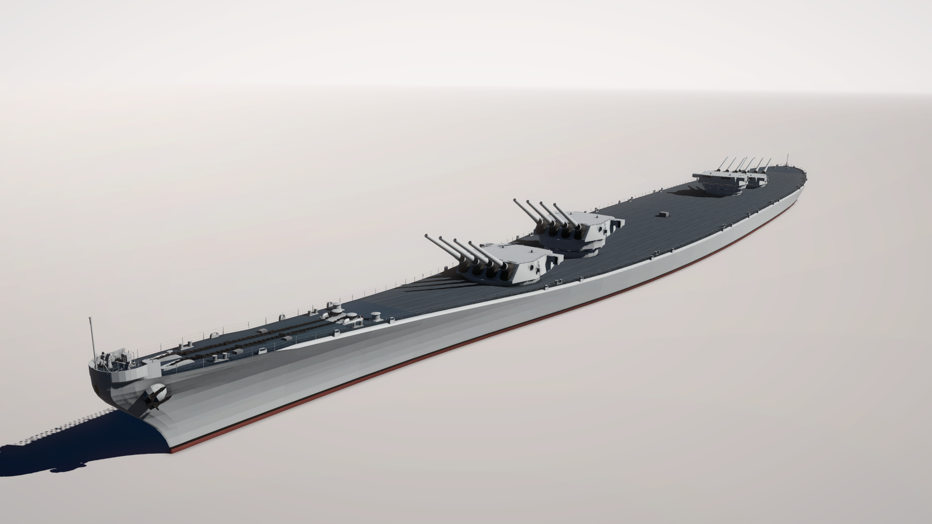 USS BB 缅因 船体 preview