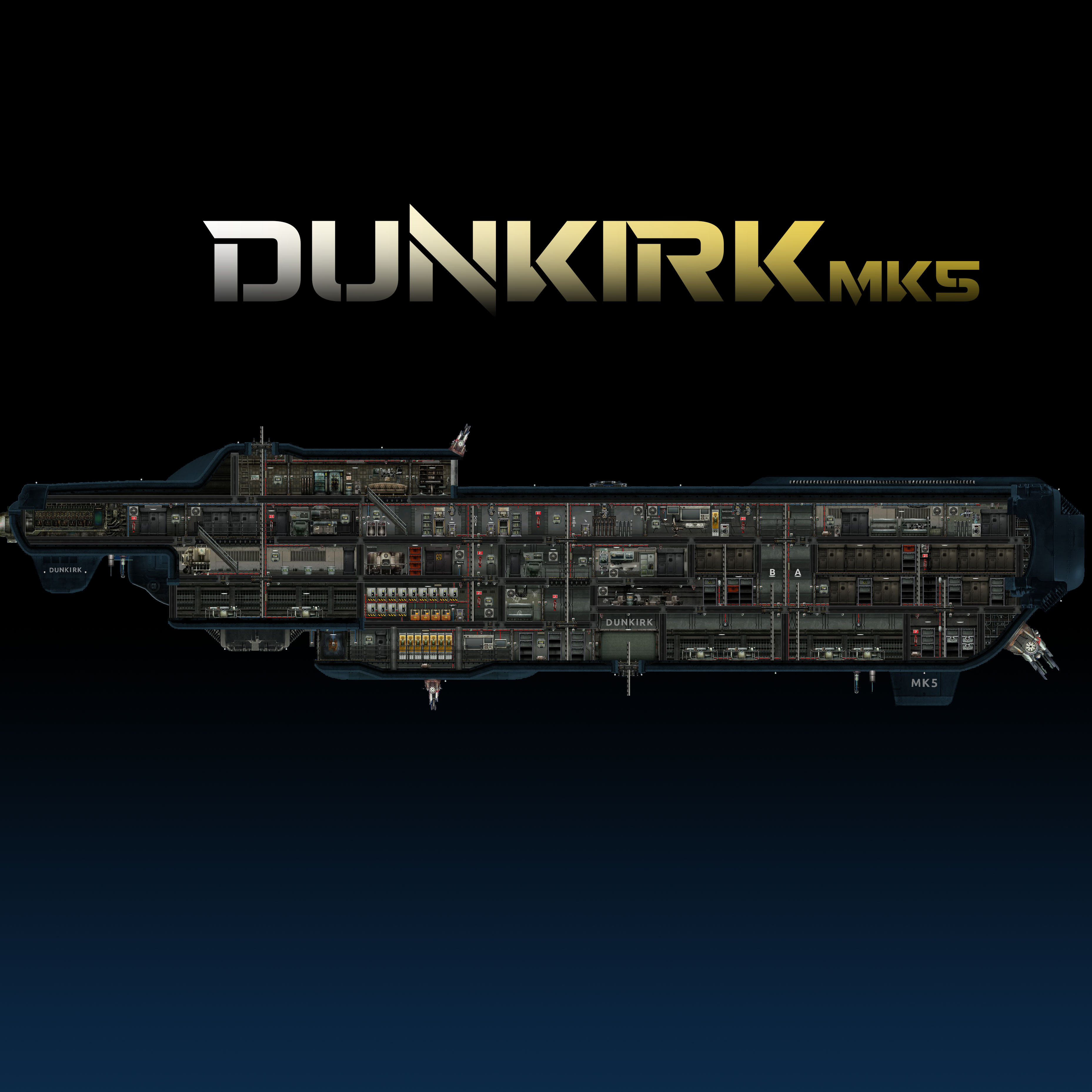 Dunkirk Mk5 - Transport Class Submarine – Barotrauma Mod