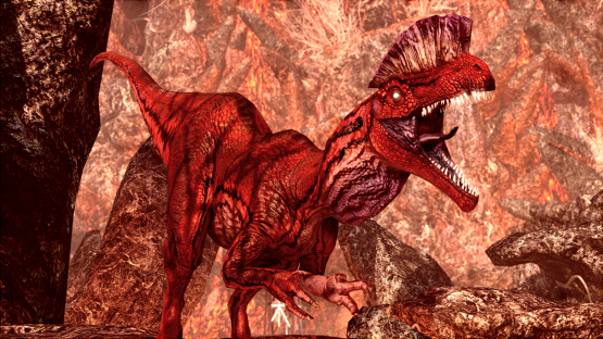 Gularis Dilophosaurus (mutation + skin)