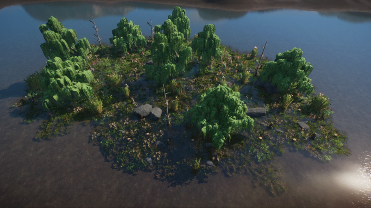 Large Forest Coverage 10 - Temperate / Swamp / Marshland