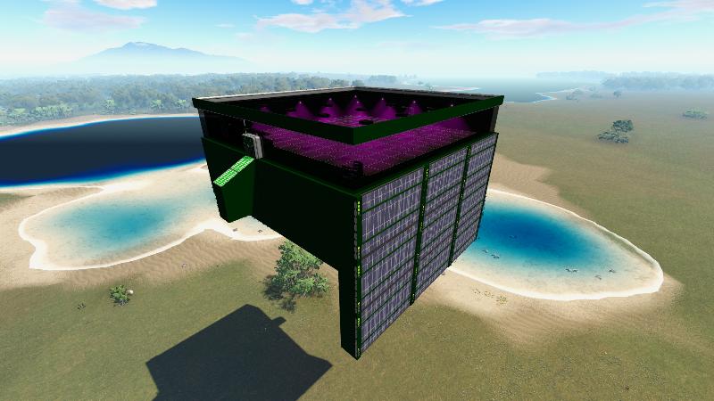 The Green House - Solar Powered