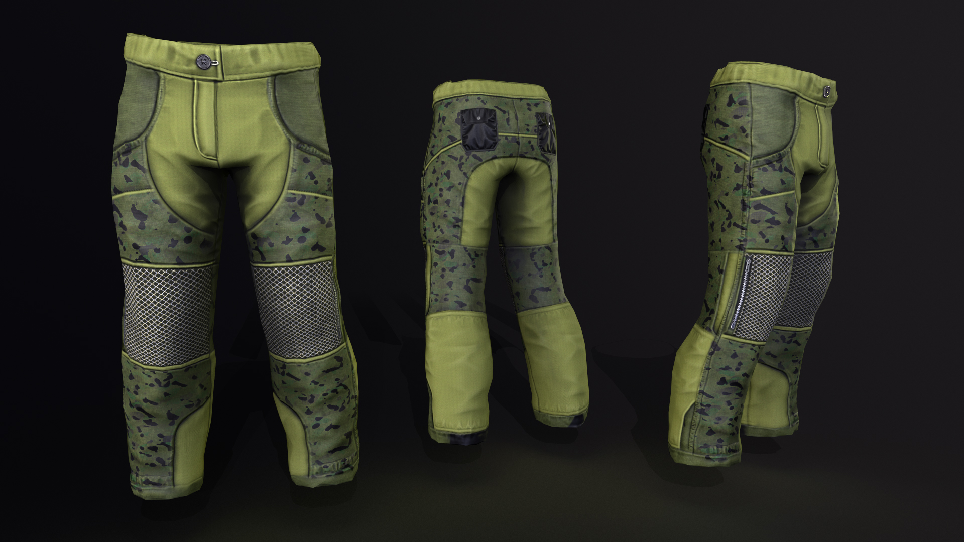 Fisherman Burlap Pants