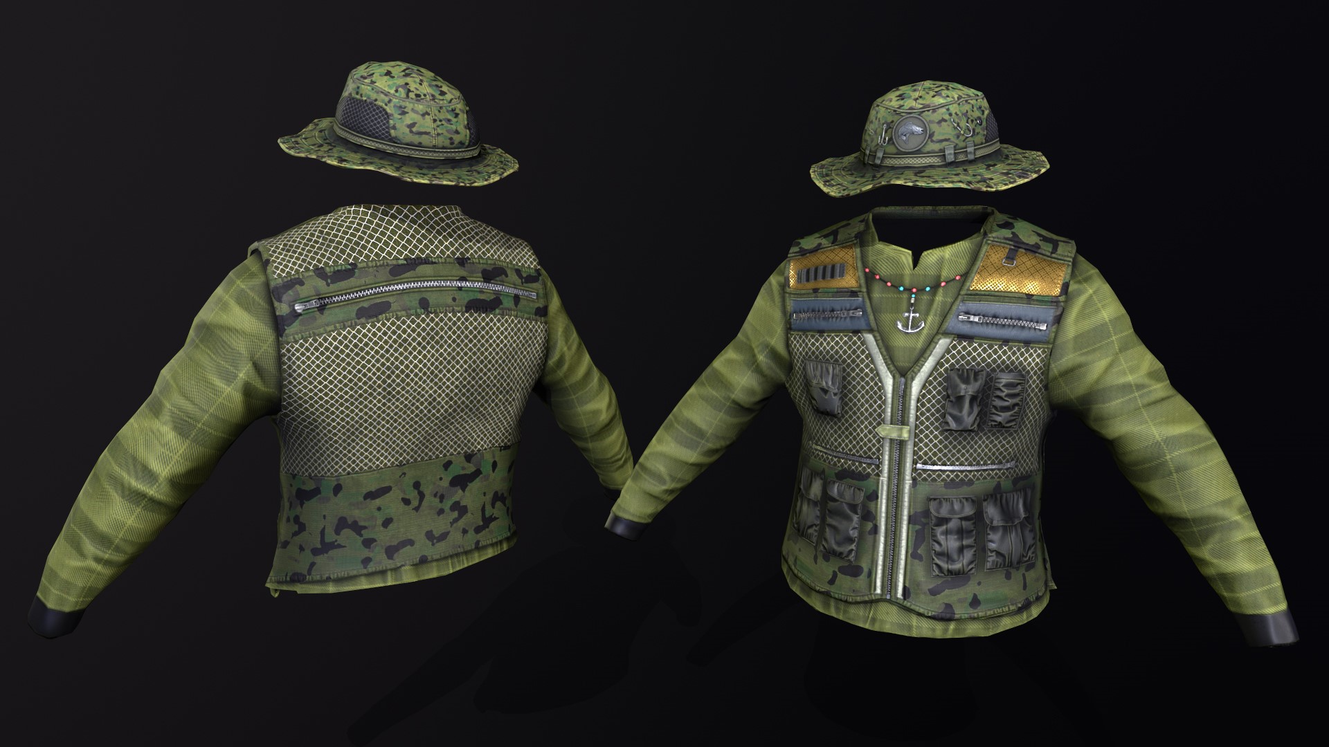 Fisherman Burlap Shirt