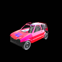Fiat znaleziony obok toru wyścigowego
