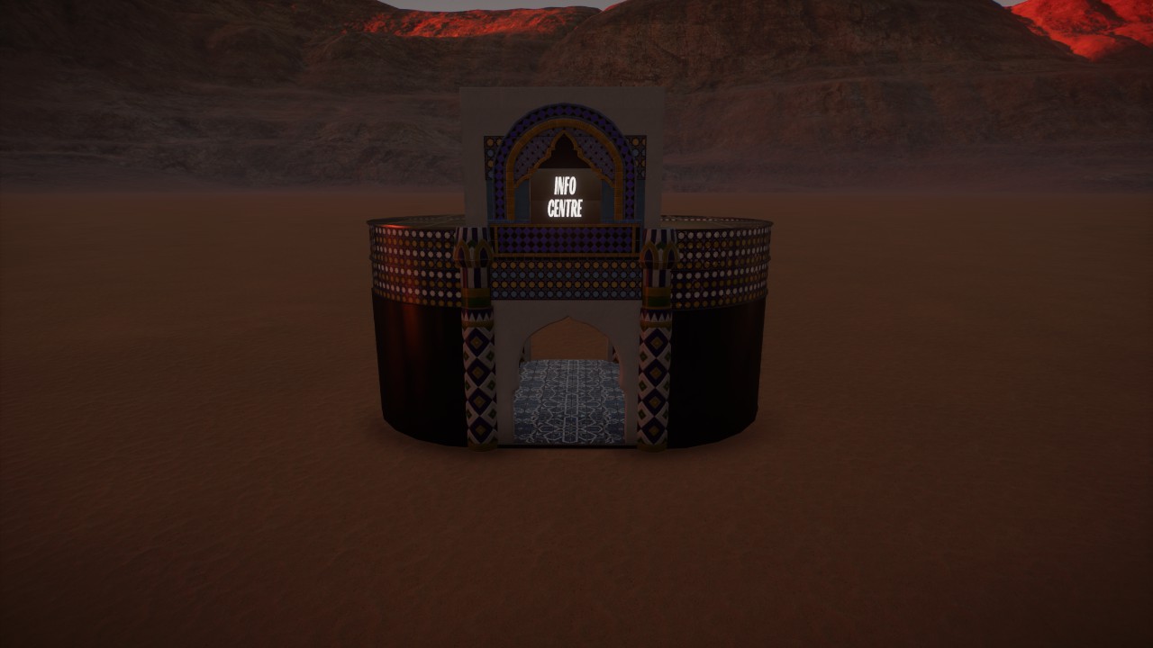 desert theme info centre