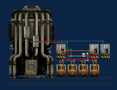 Submarine UPS example – Barotrauma Mod