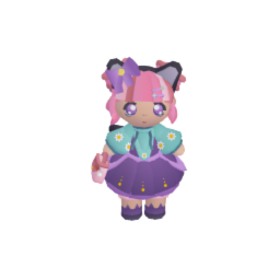 Cute Cat-Girl/Woman, My OC (Doll, Figure, Human)