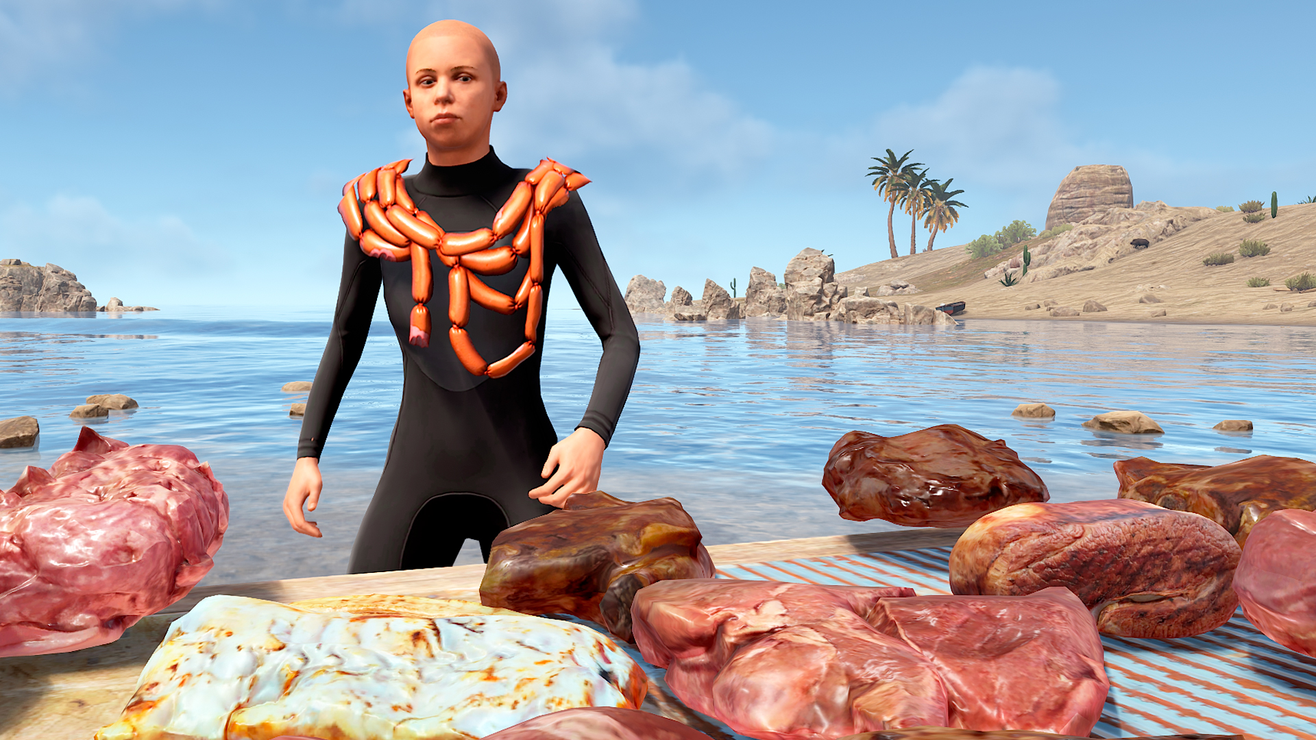 Sausages Poncho thumbnail 6