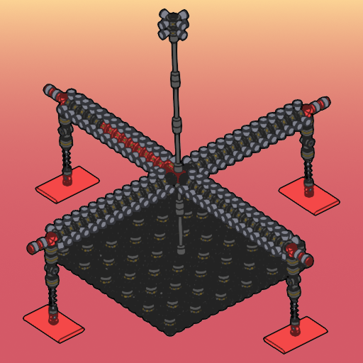Free Fuel Flying cargo platform