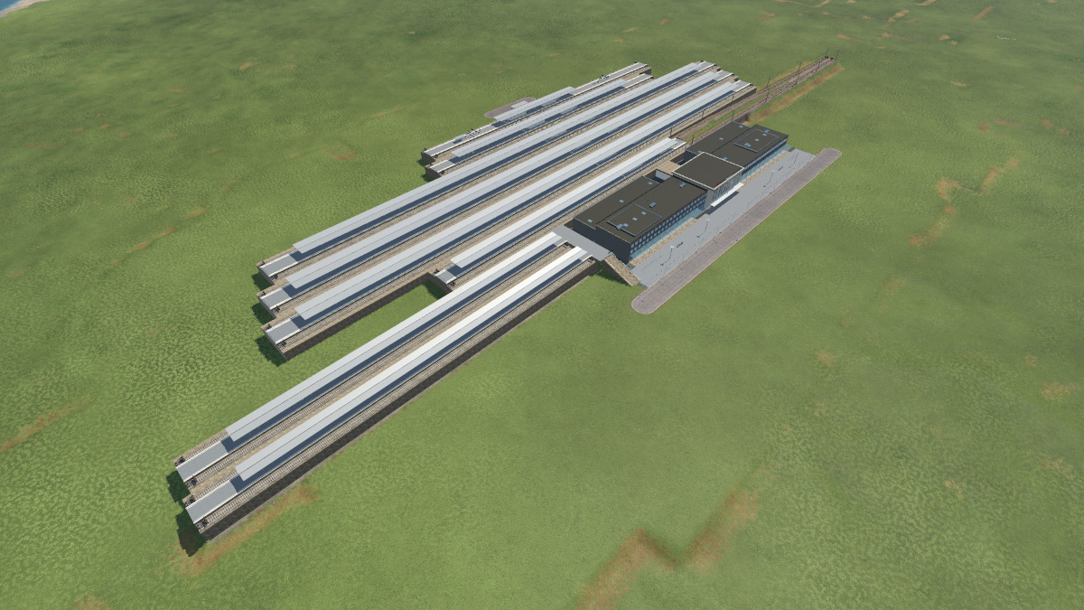 Siri Dortmund Central Station – Prebuilt Station