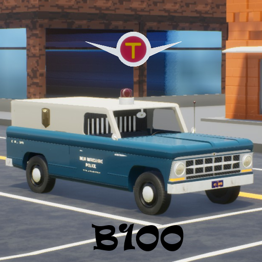 Troubadour b100 van 1966 NBPD