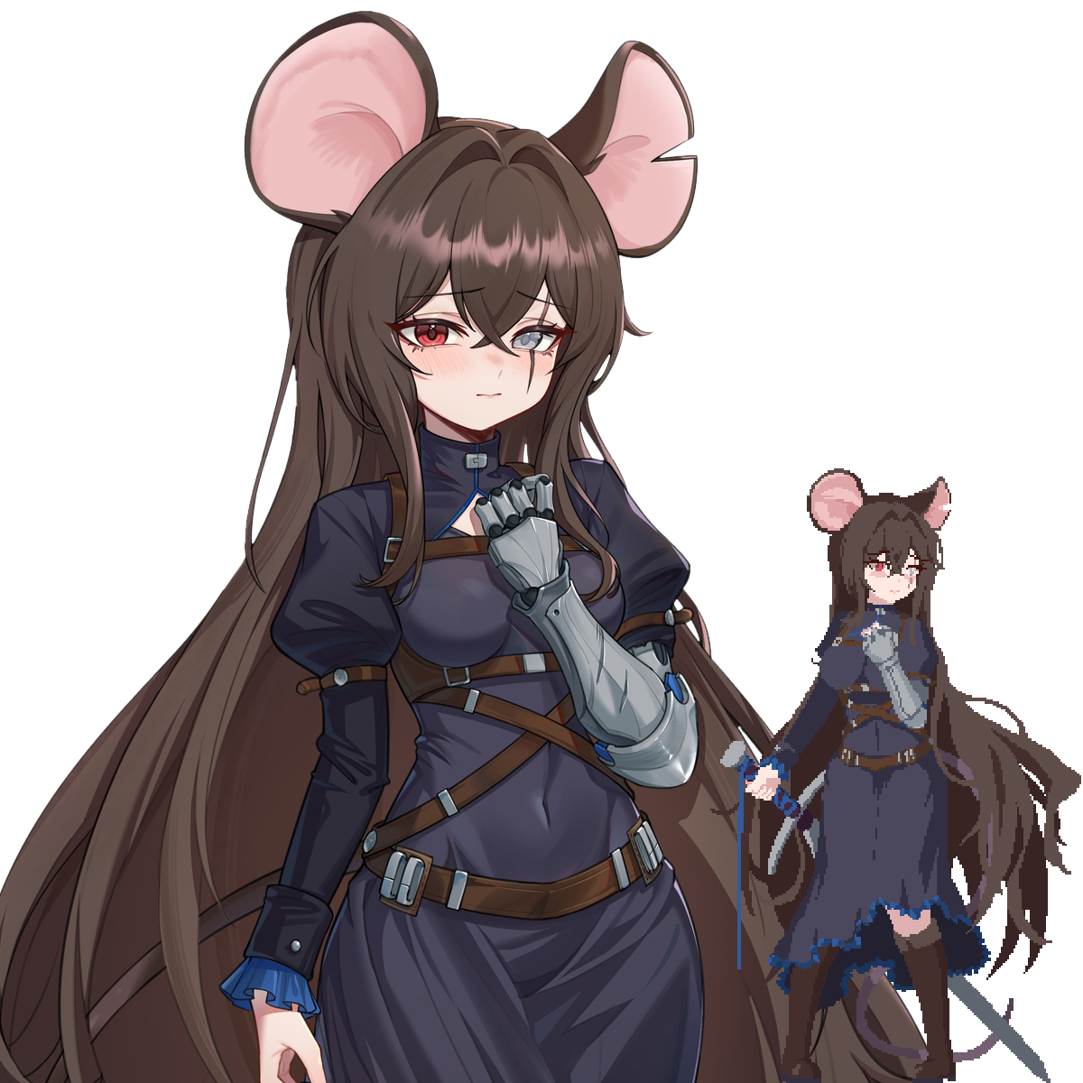 [Character Mod] Plantago (Complete Illustrations & Pixel Animations, Non-AI)