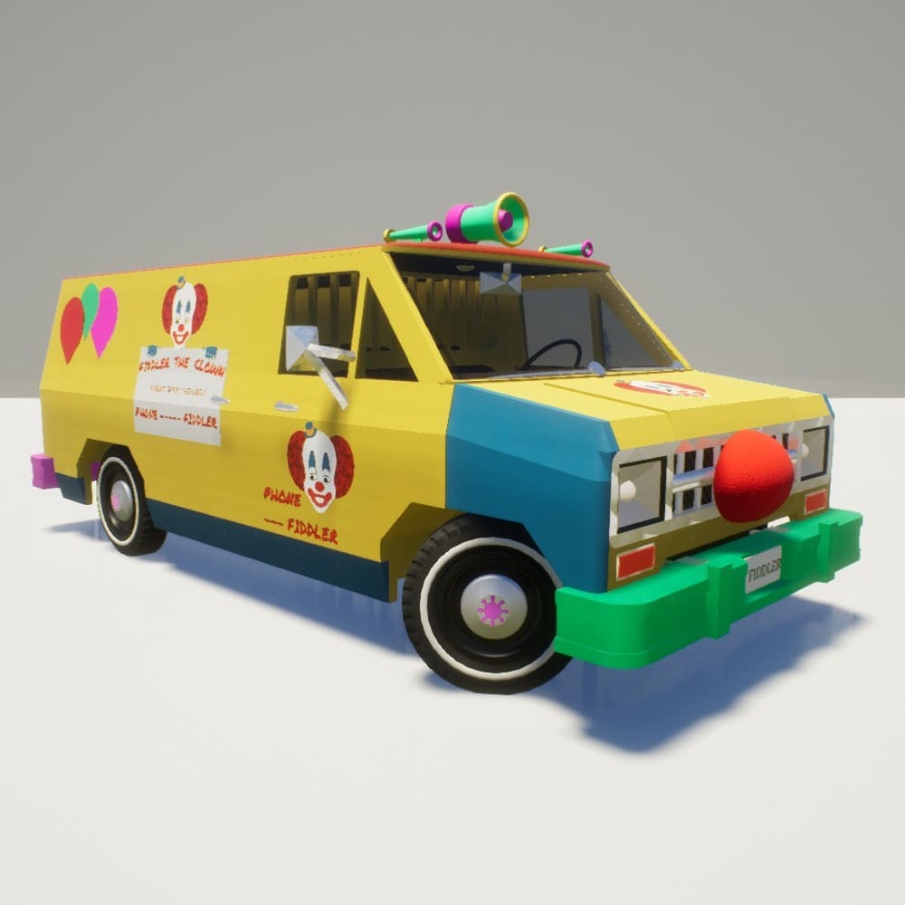 1979 Baphomet Cargo 3.0L V6 Clown Van